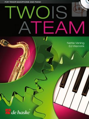 Two is a Team Tenor Saxophone and Piano (Bk-Cd)