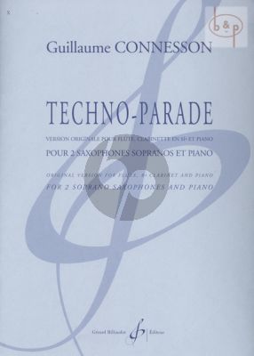 Techno-Parade 2 Sopr.Sax.-Piano Score/Parts