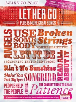 Learn to Play: Let Her Go plus 15 more great Songs