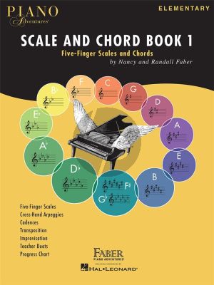 Faber Piano Adventures Scale and Chord Book 1 (elementary level)