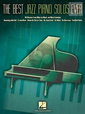 The Best Jazz Piano Solos Ever