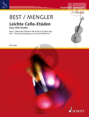 Leichte Cello Etuden Vol.1 Elementary Techniques in First and Half Position