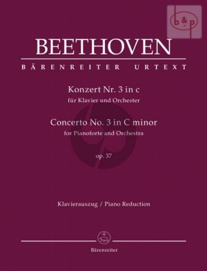 Concerto No.3 c-minor Op.37 Piano and Orchestra (piano reduction)