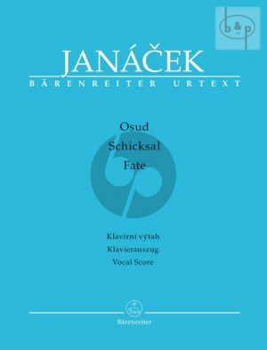 Osud (Schicksal/Fate) (Opera) (Vocal Score) (edited by Jiri Zahradka)
