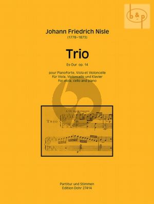 Trio Es-dur Op.14 Viola-Violoncello und Klavier