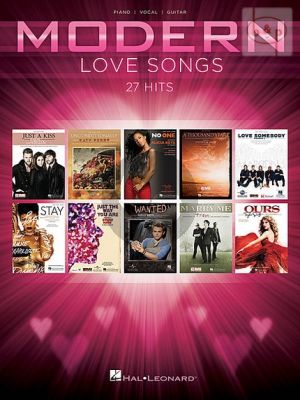 Modern Love Songs Album Piano-Vocal-Guitar