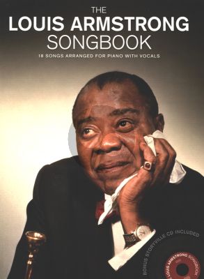 Armstrong The Louis Armstrong Songbook Piano-Vocal-Guitar Book with Cd