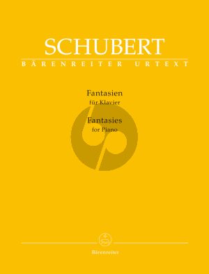 Schubert Fantasien Piano solo (edited by Walther Durr and David Goldberger)