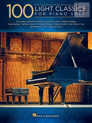 100 Light Classics for Piano Album