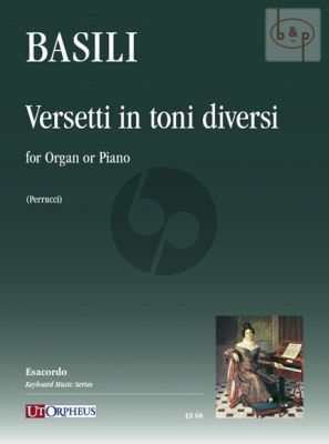 Versetti in toni diversi organ Basili Fr.
