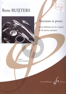 Nocturne et Presto for Clarinet and Piano