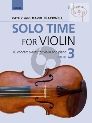 Solo Time for Violin Vol.3 (16 Concert Pieces)