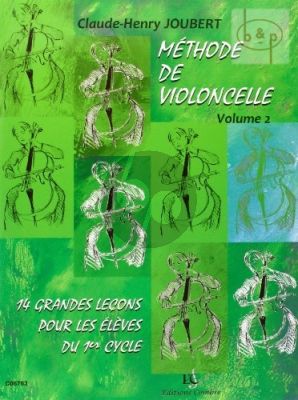Methode pour Violoncelle Vol.2 14 grandes Lecons