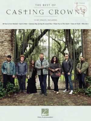 Best of the Casting Crowns for Easy Piano with Lyrics