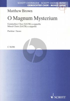 Brown O Magnum Mysterium SATB