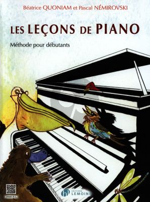 Quoniam Lecons de Piano 1 (Methode Pour Debutants)
