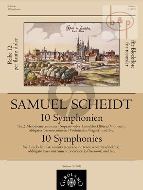 10 Symphonies (2 Descant[Tenor Rec.][Vi.]- Basso obl.[Vc./Bsn]-Bc)