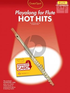 Guest Spot Hot Hits Playalong for Flute
