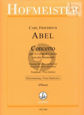 Concerto E-flat major (Horn-Strings)