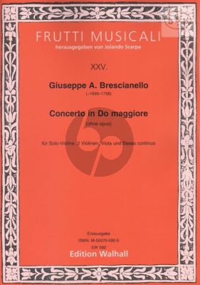 Concerto C-major (Violino solo- 2 Vi.-Va.-Bc)