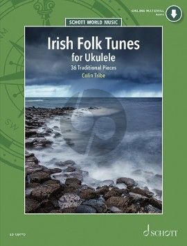 Album Irish Folk Tunes for Ukulele (36 Traditional Pieces) Book with Audio Online (edited and arranged by Colin Tribe)