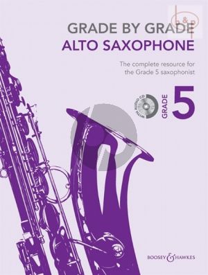 Grade by Grade 5 (Alto Sax.-Piano)