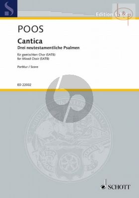 Cantica (3 neutestamentliche Psalmen)