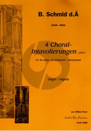Schmid 4 Choralintavolierungen Orgel