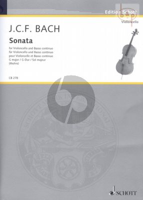 Sonata G-major Violoncello-Bc