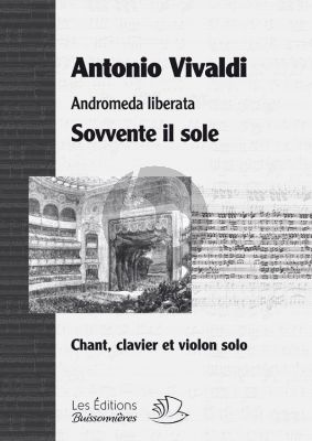 Vivaldi Sovvente il Sole Andromeda Liberata (Mezzo Sopran et Piano avec Violon Solo en Mi Mineur)