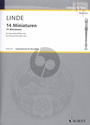 14 Miniaturen for Descant Recorder