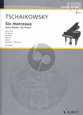 6 Morceaux Op.51 pour Piano