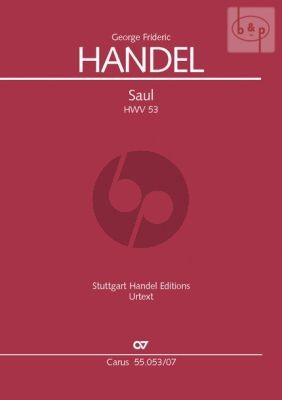 Saul HWV 53 Soli-Choir-Orchestra Study Score