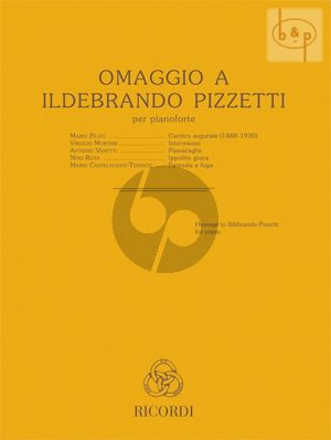 Omaggio a Ildebrando Pizzetti for Piano