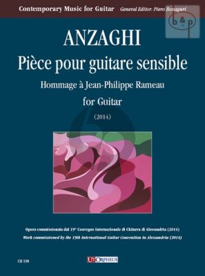 Piece pour guitare sensible Hommage a Jean-Philippe Rameau