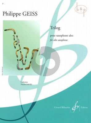 Trilog for Alto Saxophone