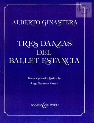 3 Danzas del Ballet Estancia for Guitar Solo