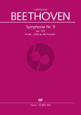 Beethoven Symphony No.9 (Finale) Ode an die Freude (Soli-Choir-Orch.) (Vocal Score) (edited by Stefan Schuck)