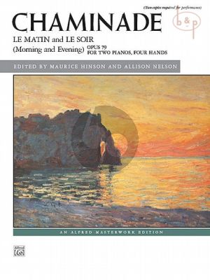 Le Matin et Le Soir Op.79 2 Pianos 4 Hds (2 copies needed for performance)