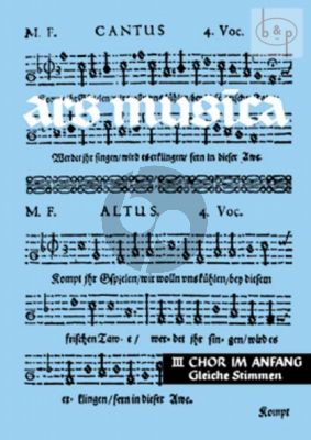 Ars Musica Vol.3 Gleiche Stimmen (Chor in Anfang) (Gottfried Wolters)