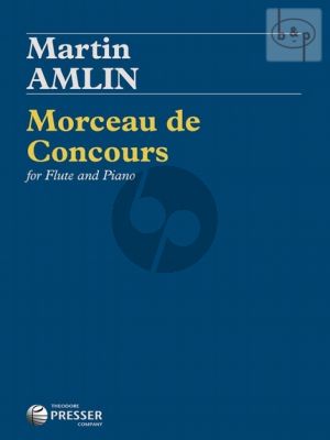 Morceau de Concours for Flute and Piano