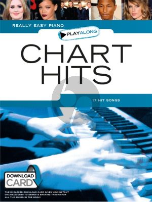 Really Easy Piano Playalong Chart Hits (Book with Audio Download Card)