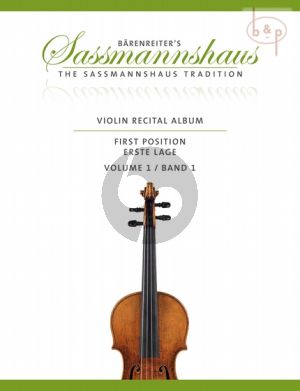 Violin Recital Album Vol.1 Violin and Piano (1st.Pos.) (with 2nd. Violin Part) (Sassmannshaus)