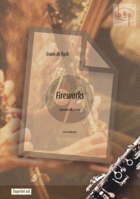 Fireworks for Clarinet[Bb]-Piano