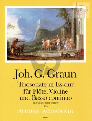Triosonate Es-dur (Flute-Violin-Bc) (Score/Parts)