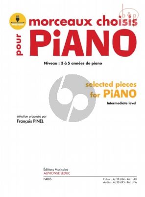 Morceaux Choisies (Selected Piano Pieces for the intermediate level)