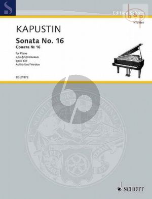 Sonata No.16 Op.131 for Piano