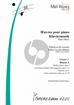 Piano Works Vol.5 Danses A