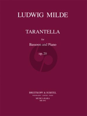 Milde Tarantella Op.20 Bassoon-Piano