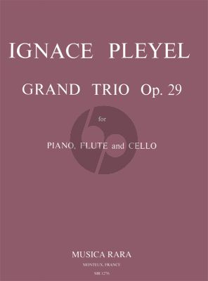 Pleyel Grand Trio D-Major Op.29 B.461 Flute-Violoncello-Piano (Meerwein)